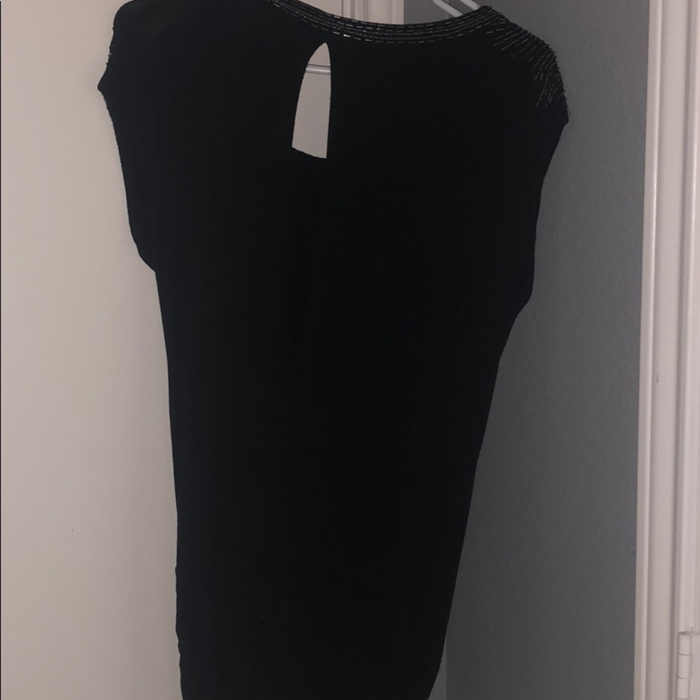 Guess black top with embellishments - Picture 3 of 3